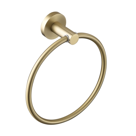 Lullington Towel Ring Brushed Brass