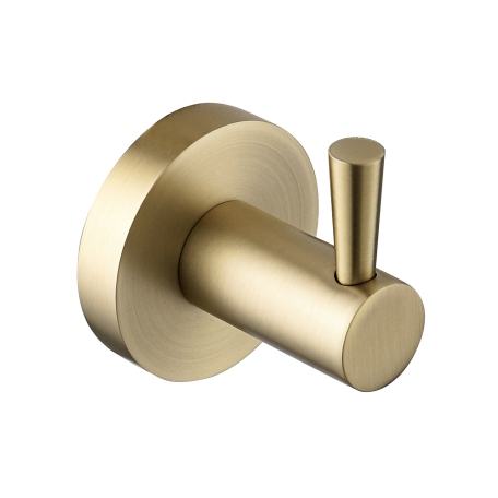 Lullington Robe Hook Brushed Brass