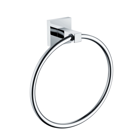 Oakham Towel Ring Chrome